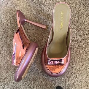 Fashion Nova pink heels